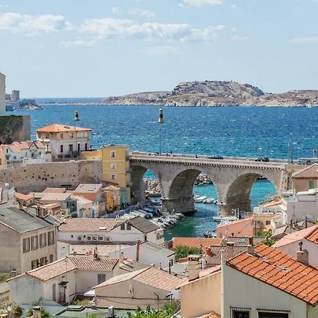 T2 Superbe Vue Mer Et Vallon Des Auffes 马赛 外观 照片