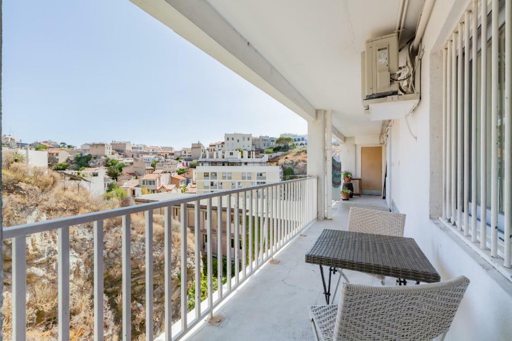 T2 Superbe Vue Mer Et Vallon Des Auffes 马赛 外观 照片